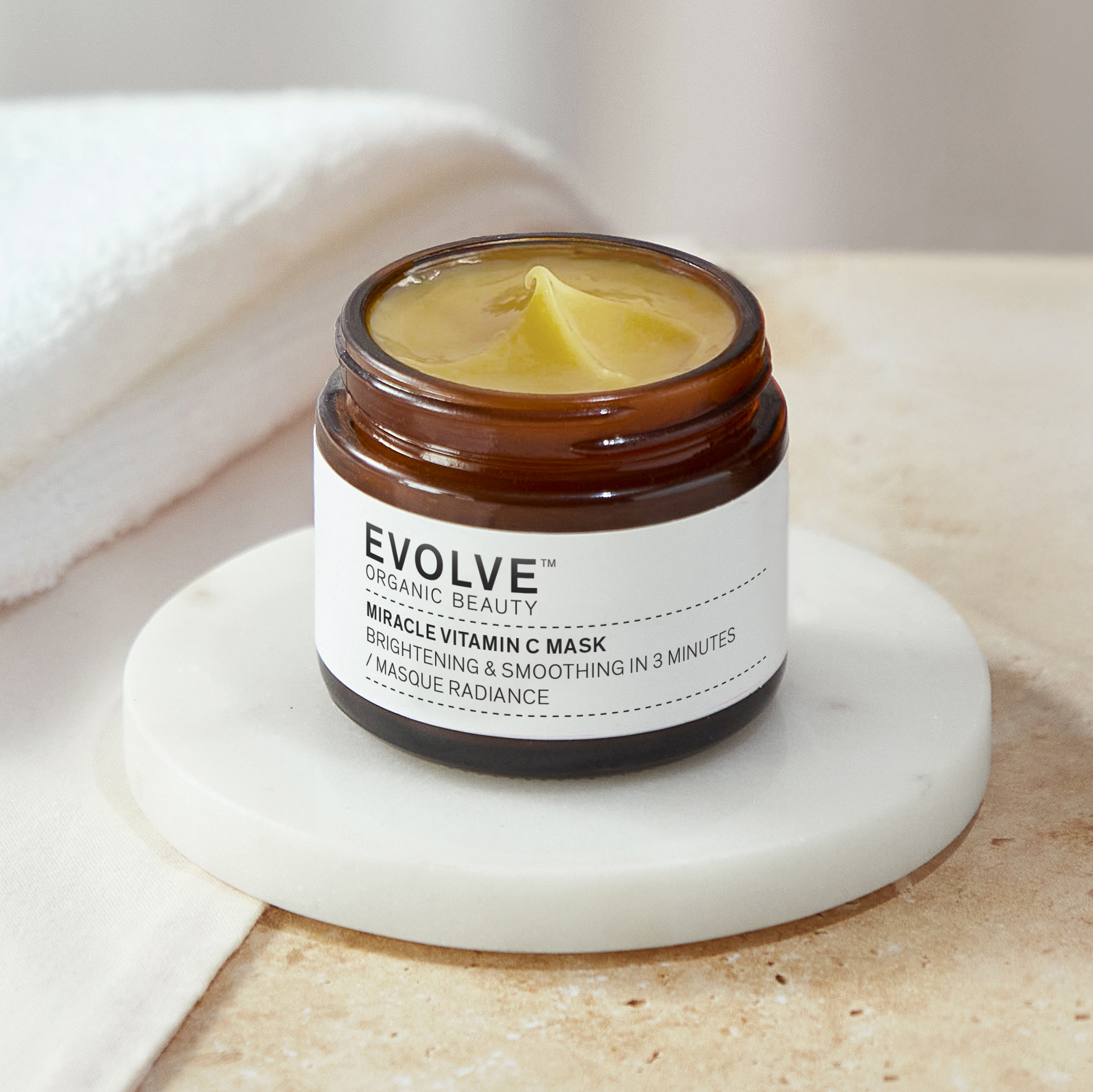 EVOLVE Zázračná pleťová maska s vitamínem C a AHA kyselinami